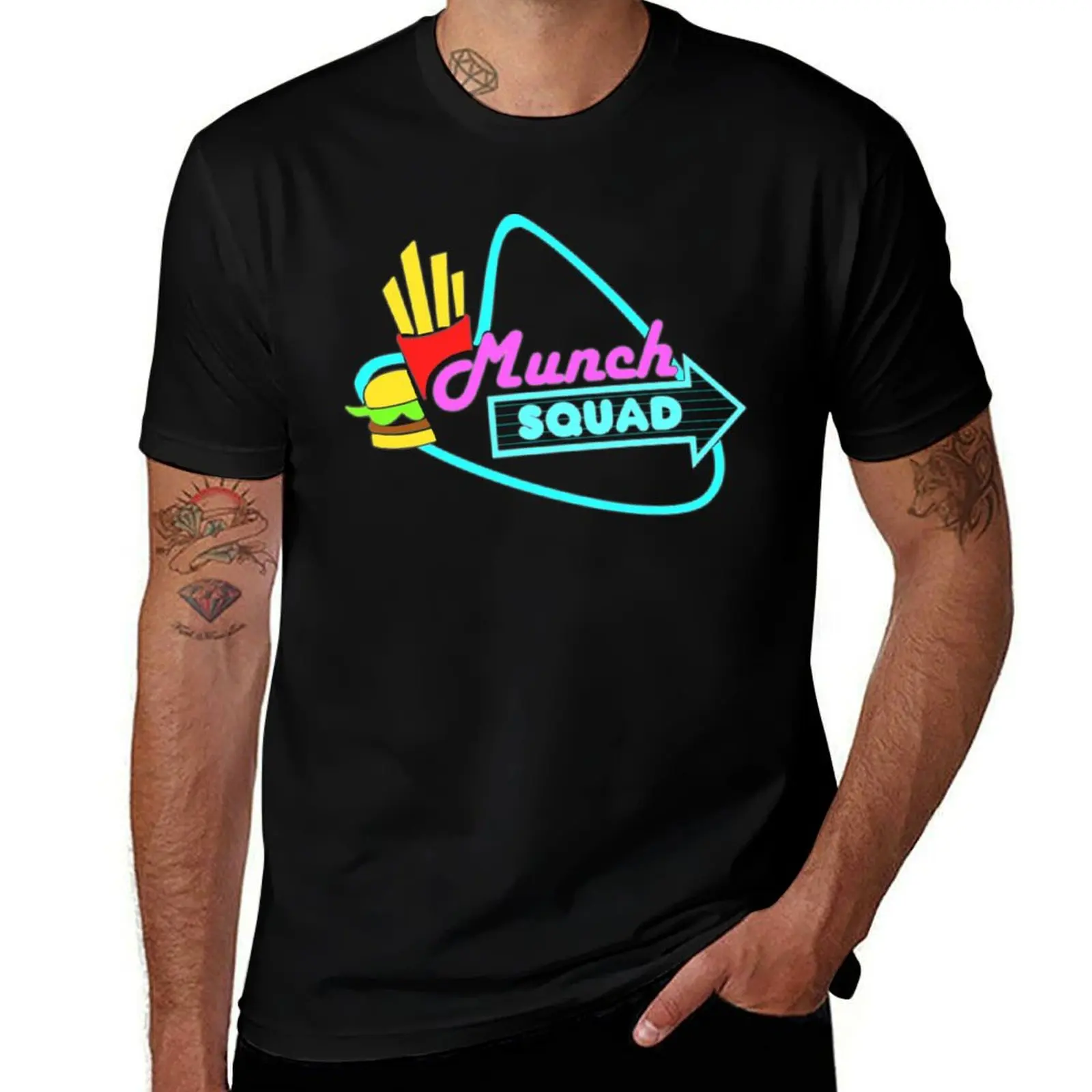 I Wanna Munch (squad) T-Shirt Lightweight Basic Short Sleeve Shirt T-Shirt