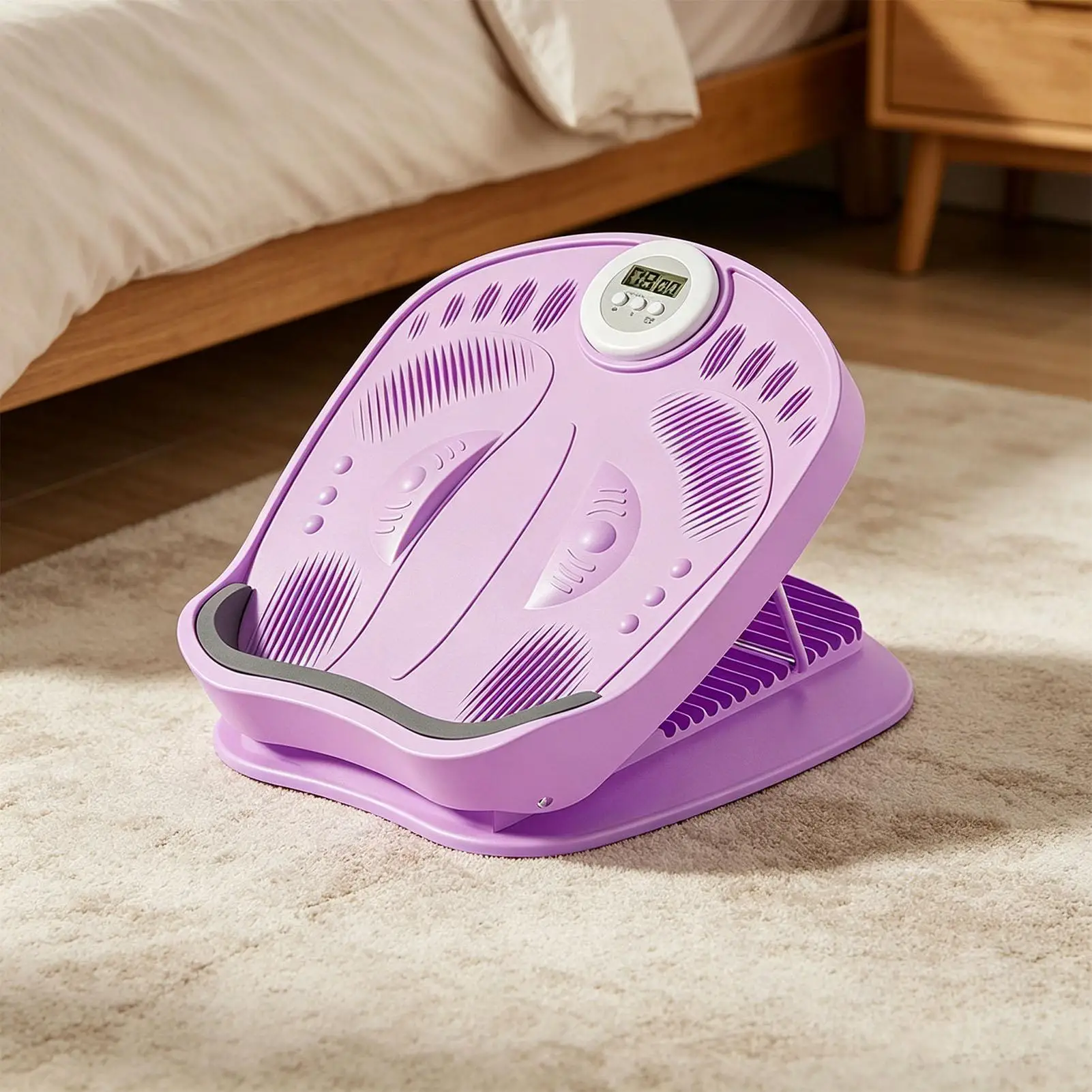Adjustable Calf Stretching Board Non-slip Leg Exercise Board Intelligent Timing Adjustable inclined pedal for relieve muscles ﻿