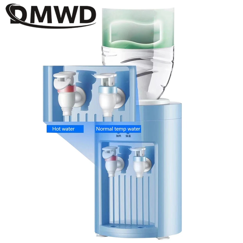 DMWD Haushalt Wasser Dispenser Elektrische Wasserkocher Mini Desktop Wasserkocher Heizung Maschine Trinkbrunnen Tee Maker 220V