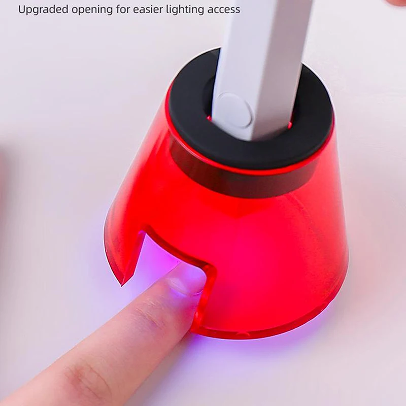 1 stücke Nagel Schönheit Salon Geräte Gummi Licht-blocking Schallwand Für Gerade-förmigen Nagel UV Lampe Schutzbrille anti-blau-licht