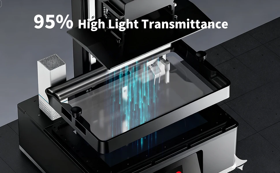 Mars 5 FEP Film Resin Vat FEP Upgrades 3D-Druckerzubehör für ELEGOO Mars 5 UV DLP LCD – Detail 4