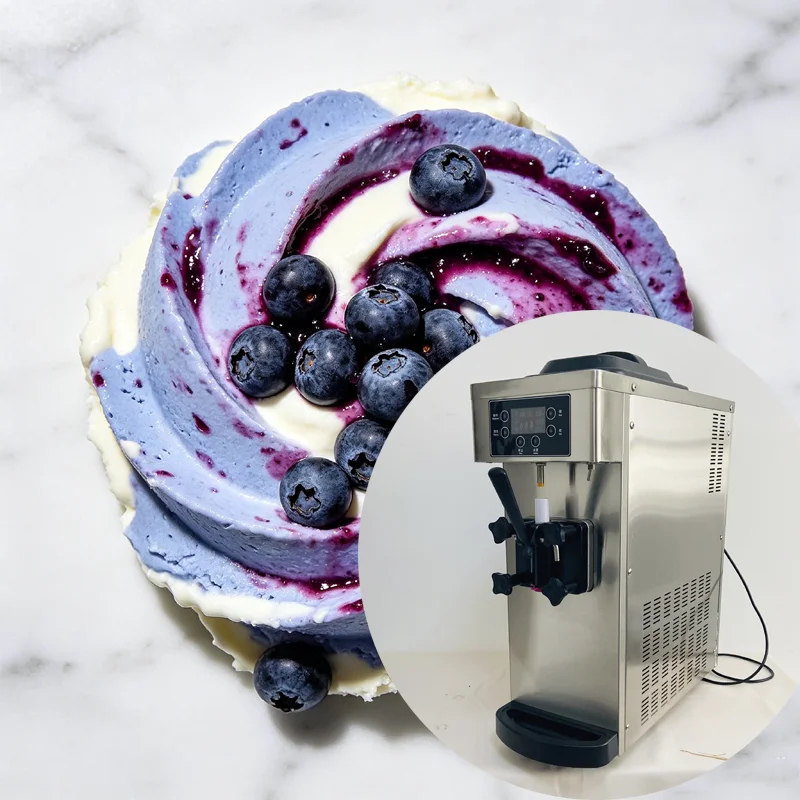 

2026 New Ice Cream Machine Household Automatic Mini Fruit Ice Cream Machine Electric Diy Kitchen Milkshake Machine