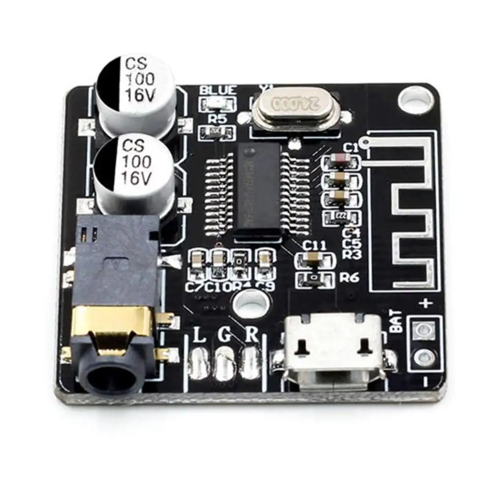 Bluetooth Audio Receiver Board Bluetooth 5.0 Mp3 Lossless Decoder Board Wireless Stereo Music Module MP3 Lossless Decoding