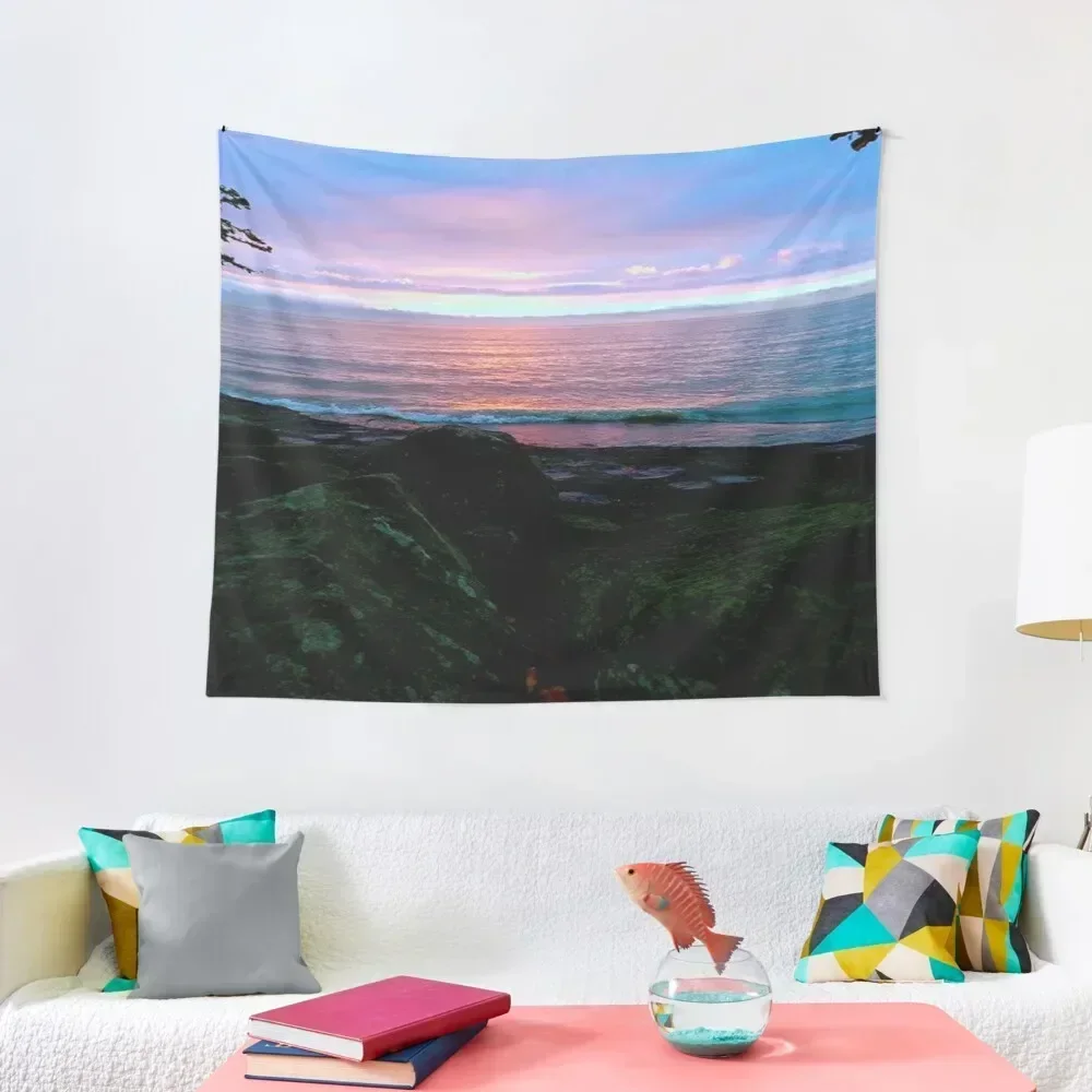 Sunrise At Lake Erie (emariephotos001) Tapestry Bedrooms Decor Wall Deco Tapestry