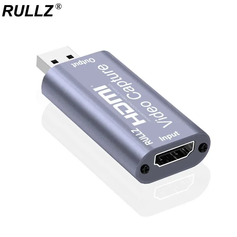 

Карта захвата видео 4K HDMI к USB 2.0 1080P, аудио-видеозахват для PS4, игровая DVD, HD-камера, записывающее устройство и ПК, прямая трансляция