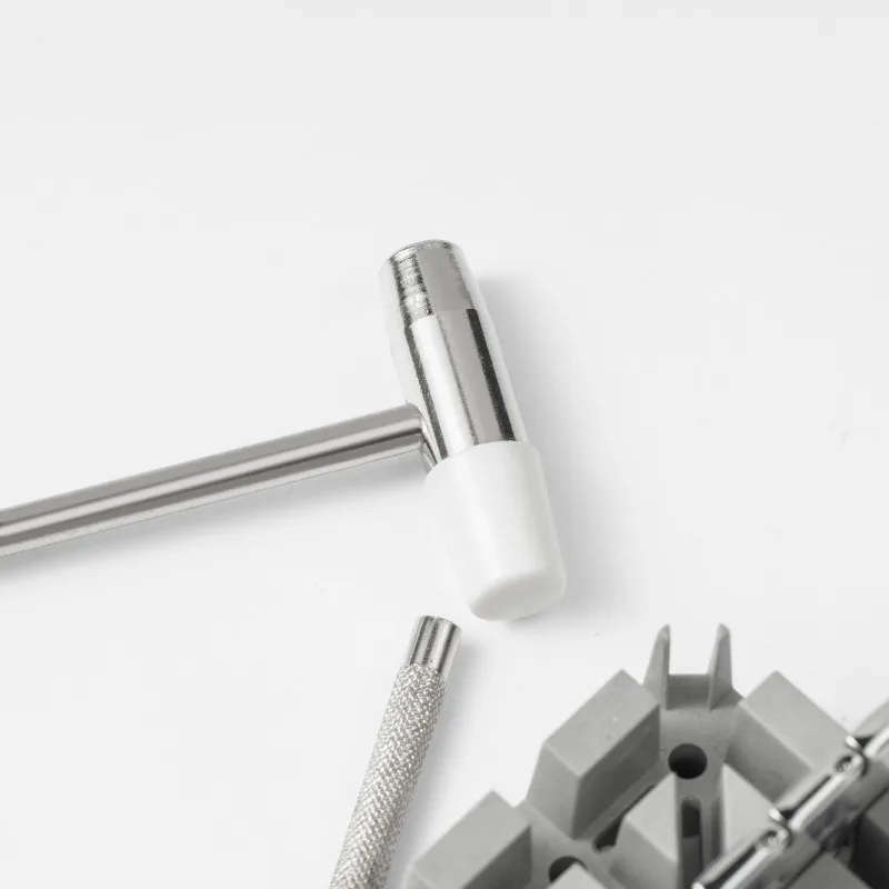 Watch Repair Tool Double-head Metal Durable Compact Mini Hammer Small Handmade DIY Household Hammer Jewelry Watchmaker Tool