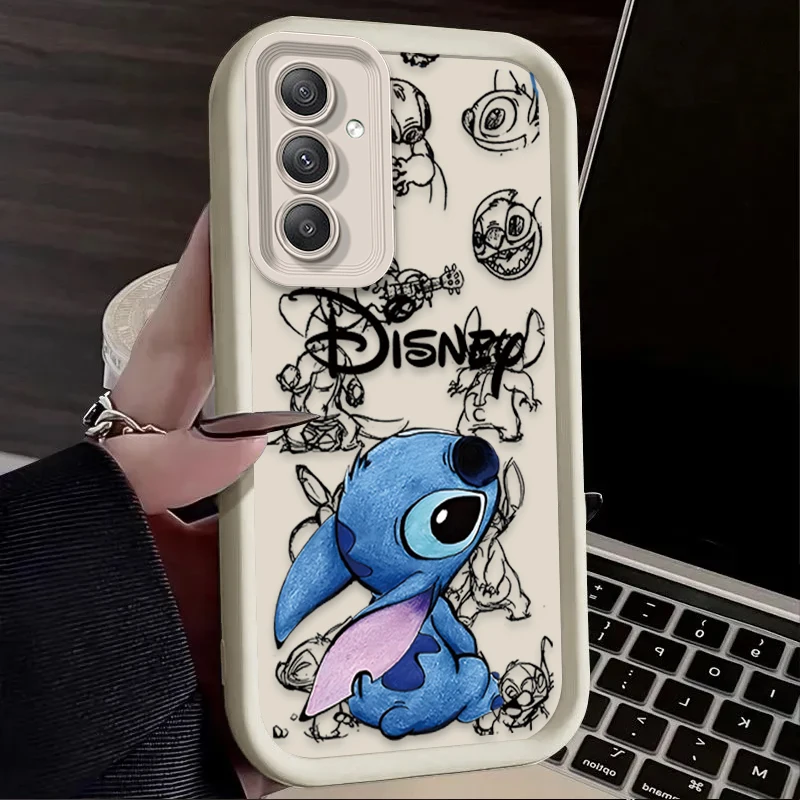 ดิสนีย์สติทช์สตรอเบอร์รี่สำหรับซัมซุงกาแล็คซี่ A54 A05 A05S A34 A24 A14 A53 A33 A23 A13 A52 A52S A32 A22 A12 A71 A51 A31 A50