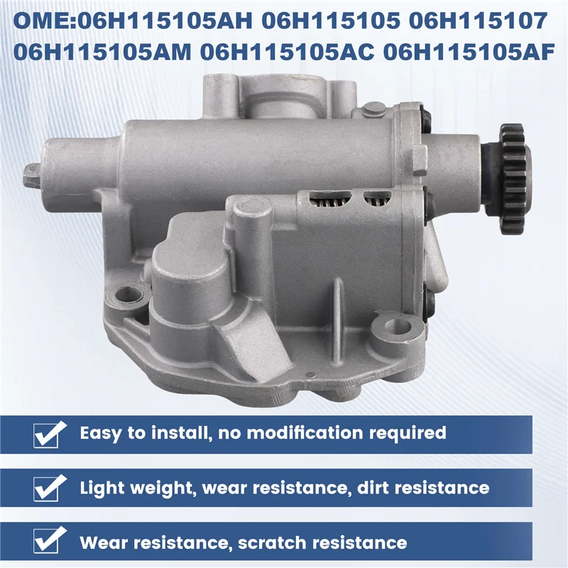 

06H115105AH EA888 Oil Pump 22 Teeth For VW Eos Golf GTI Jetta Passat A3 A4 A5 Q5 Q3 TT 06H115105AJ-AU62