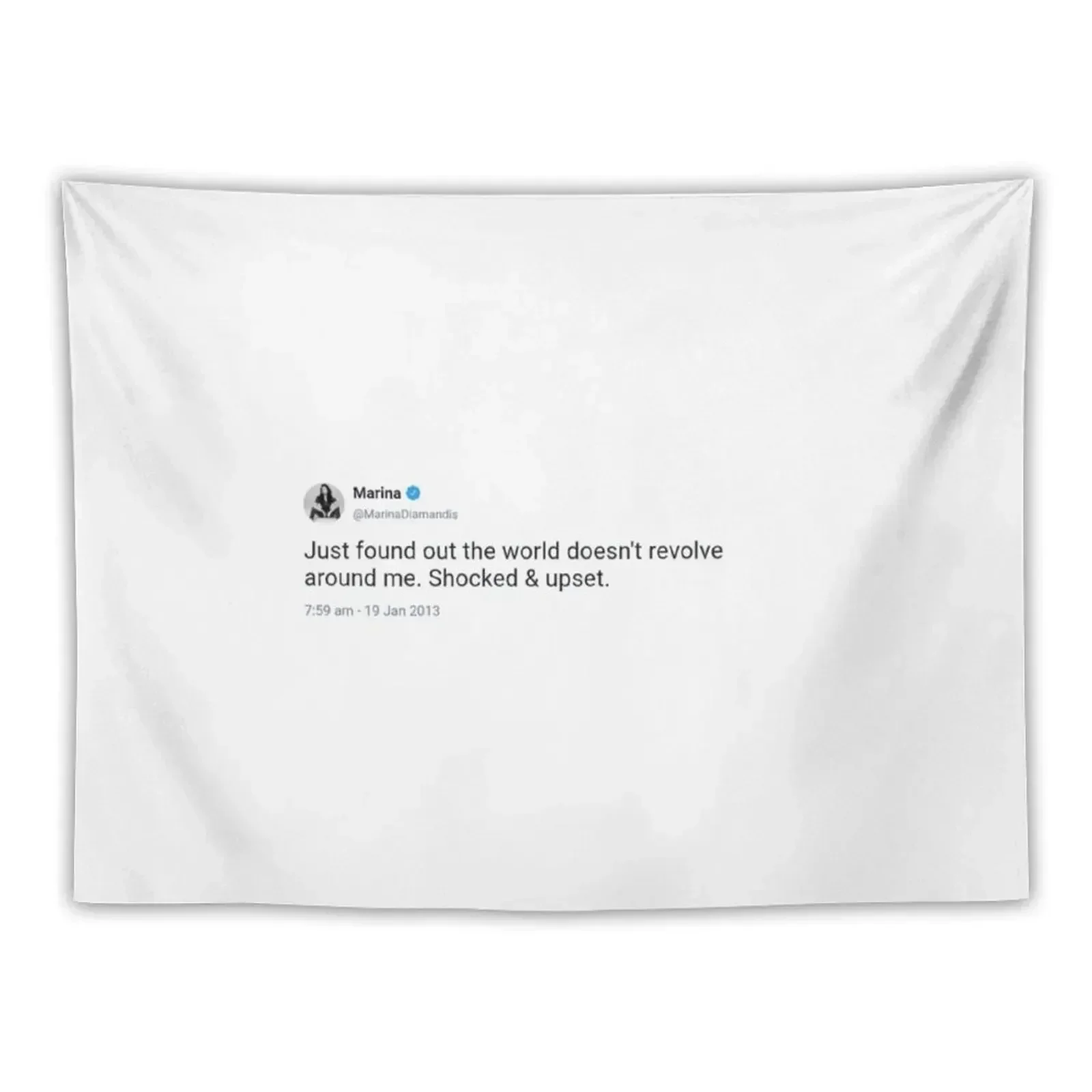 marina tweet Tapestry Aesthetic Room Decorations Christmas Decoration Tapestry