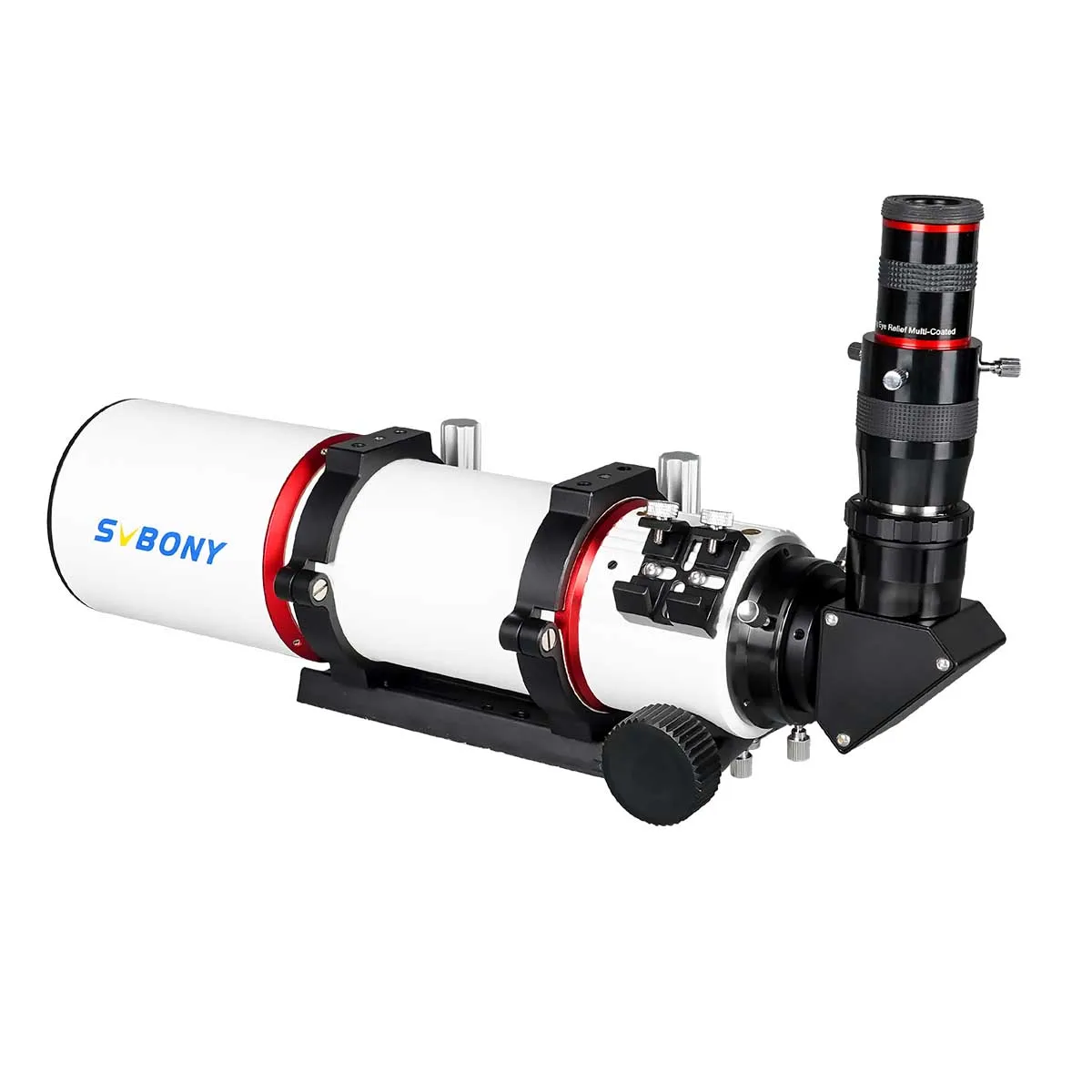 Svbony SV550 80 mm APO Triplet Refraktor-Set F6 2 Zoll 1:10 Dual-Speed-Fokussierer für visuelle Beobachtung