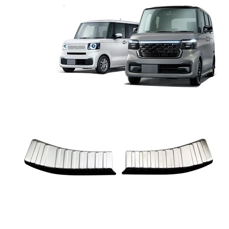 

For Honda N-BOX JF5 JF6 2023 2024 Car Rear Trunk Door Sill Plate Cover Trim Accessories , Stainless Steel