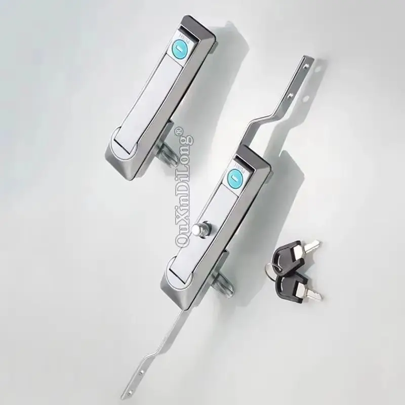 

Brand New 2PCS Electric Cabinet Lock with Rod Industrial Machinery Power Control Electric Cabinet Door Lock+Keys