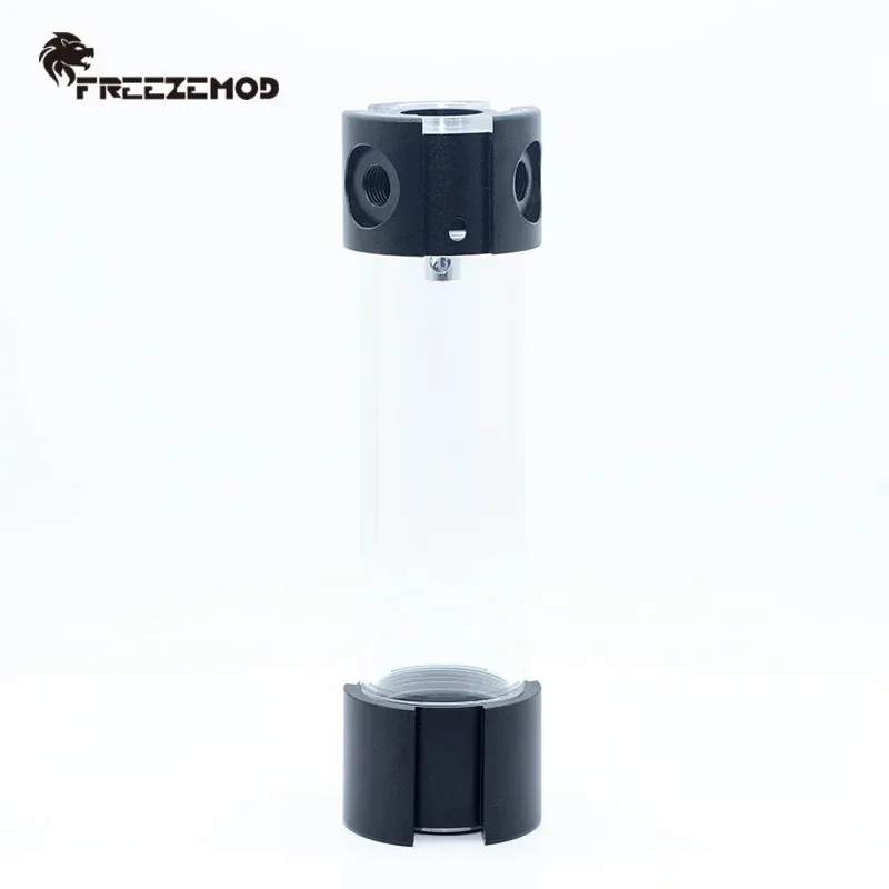 FREEZEMOD computer water cooling water tank 2025 metal cylindrical built-in bubble exhauster. YSX-5DC