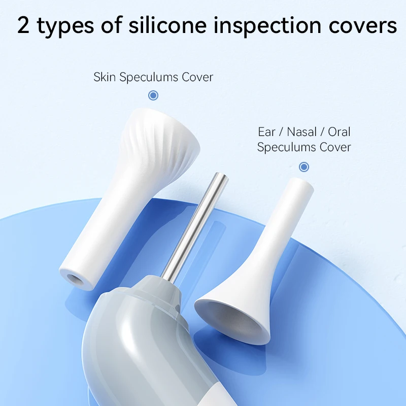 كاميرا ذكية لتنظيف شمع الأذن مع عدسة عالية الوضوح 3.9 ملم لتنظيف البشرة والأنف 1920*1080 بكسل بطارية 2000 مللي أمبير في الساعة مصباح LED ساطع