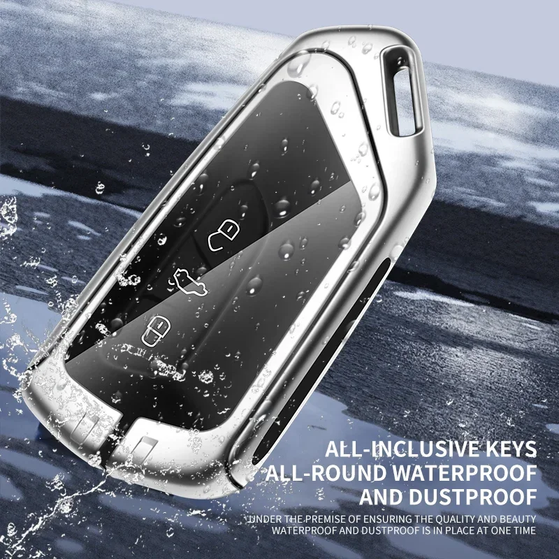 Chiave dell'automobile Caso Della Copertura Del Sacchetto Per VW Volkseagen Golf 8 MK8 ID.3 ID.4 Cupra Skoda Octavia A8 SEAT Leon MK4 2020 2021 Formentor Tarraco