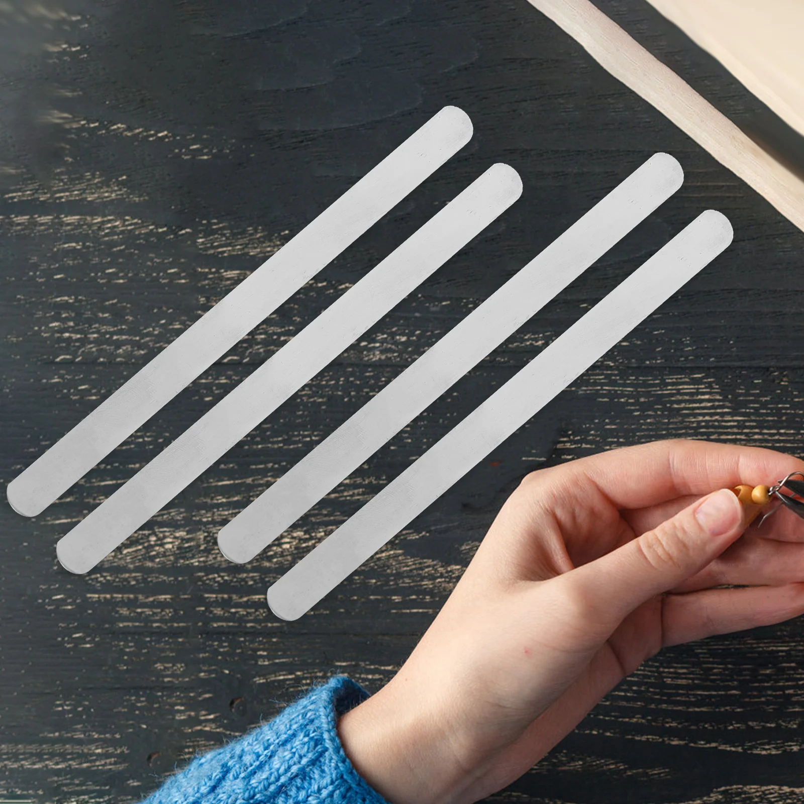 18 pièces de bracelets en acier inoxydable vierges, bracelets vierges, fournitures de fabrication de bijoux, outils de gravure et de marquage DIY, bracelets vierges