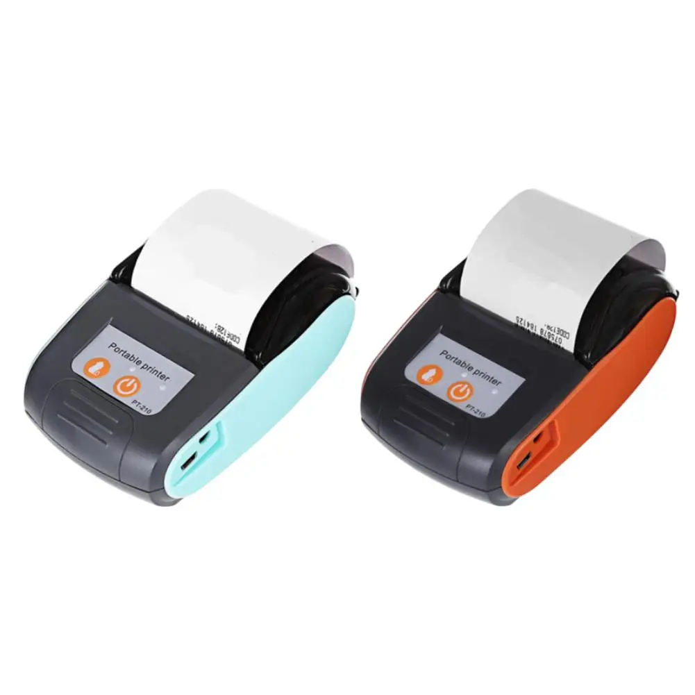 1 قطعة 58 مللي متر طابعة الإيصالات الحرارية طابعة الجيب اللاسلكية فاتورة فاتورة تذكرة Pos طابعة لضيافة البيع بالتجزئة الأعمال الصغيرة