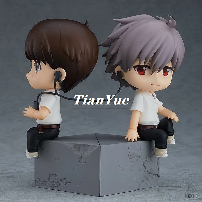 أنيمي Ikari Shinji 1260 Nagisa Kaworu 1261 نموذج مفصلي الشكل لعبة هدية الكريسماس 10 سنتيمتر