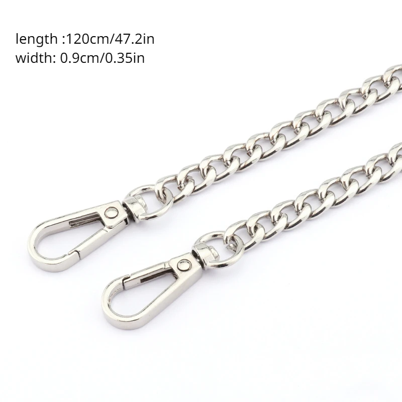 Metal Chain Accessories Crossbody Shoulder Portable Wrist Bag Chain Strap Replacement Luggage Accessories Versatile Decoration