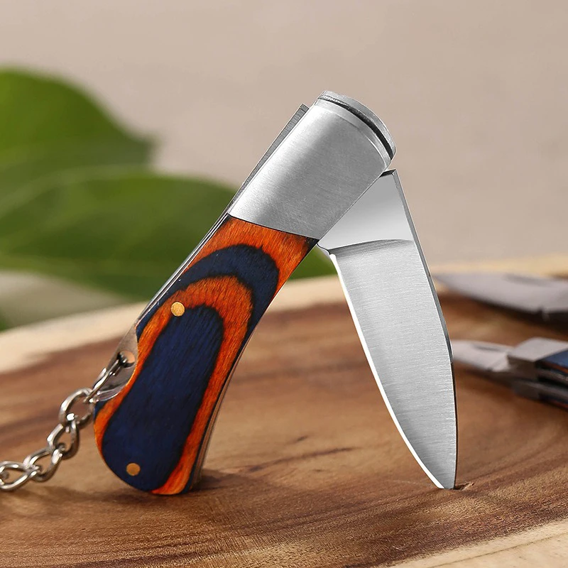 Large, Medium And Small 3 Sizes Portable Folding Knife Outdoor Camping Cutting Tools Sharp Pocket Knives Mini Unpacking Knife