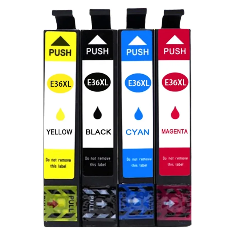 Совместимый картридж 36XL T3691 T3692 T3693 T3694 для струйного принтера EPSON XP-235a XP-332a XP-325a