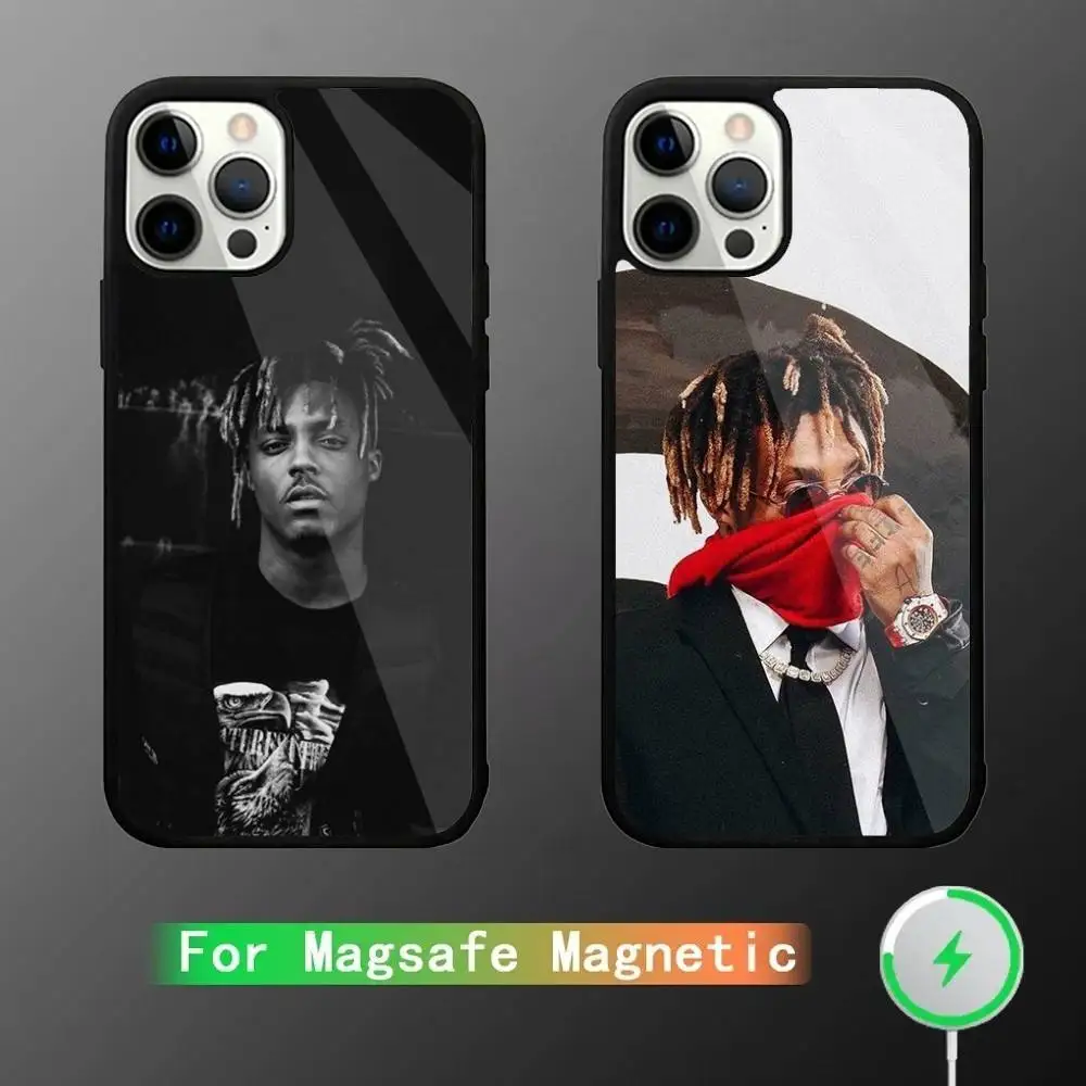 999Juice W-WRLD telefoonhoesje voor iPhone 17,16,15,14,13,12,11,Pro,Max,Plus,Mini,SE4,E magnetisch Magsafe draadloos opladen