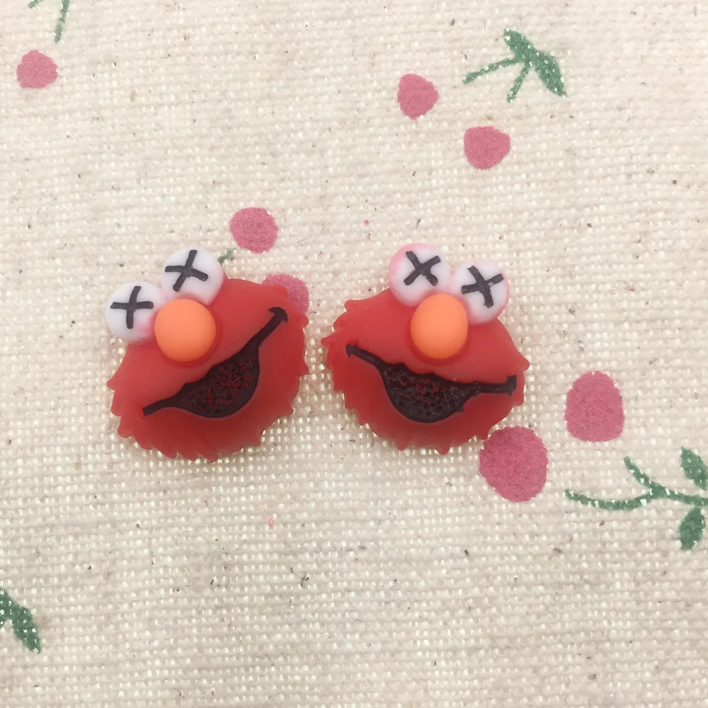 50Pcs Kawaii Cartoon Character Animal Flat back Resin Cabochons Embellishment DIY Accessories Scrapbooking Crafts Decoration