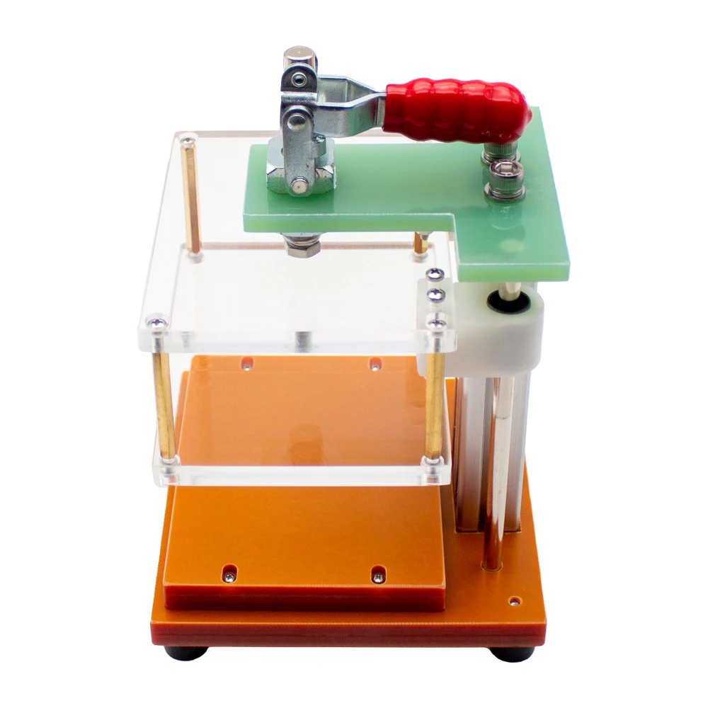 PCBA Test Fixture Universal Test กรอบ PCB การทดสอบ Jig Bakelite Fixture Test Rack พิมพ์ Circuit Board Test Fixture จังหวะ20มม.