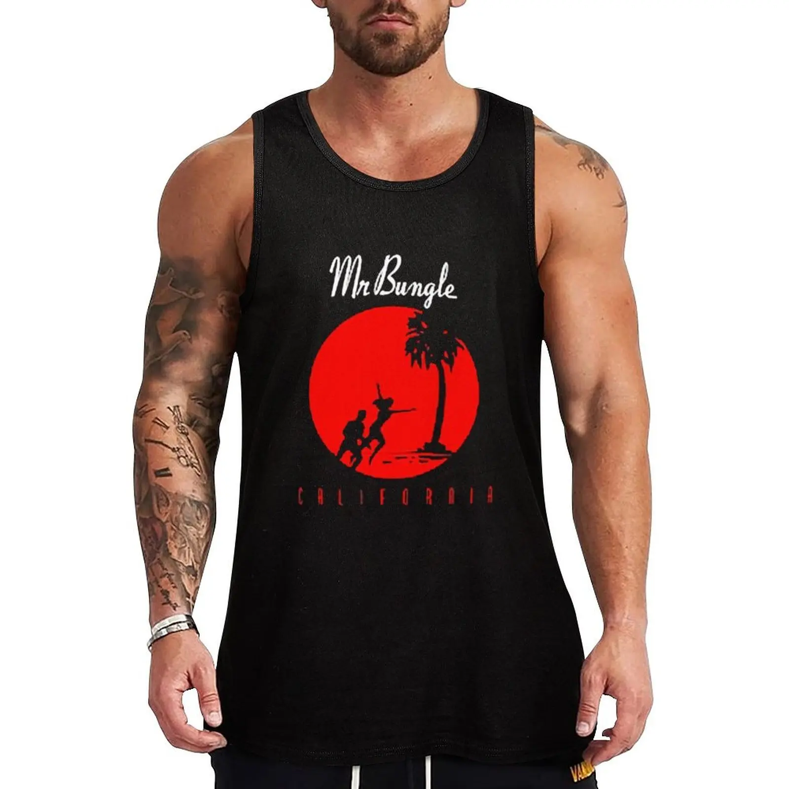 

Mr Bungle California Classic Tank Top Man clothes for gym fitness clothing for men vest for men