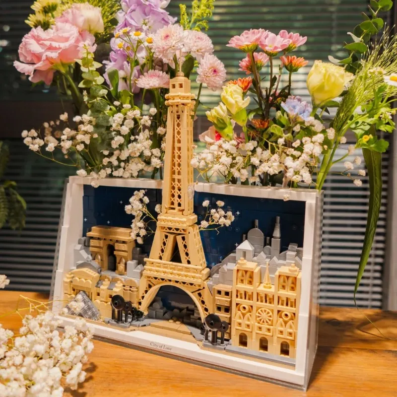 

958pcs Baling Love City Building Block Compatible 21064 Bricks Valentine's Day Furniture Decoration Toys for Kids Birthday Gifts