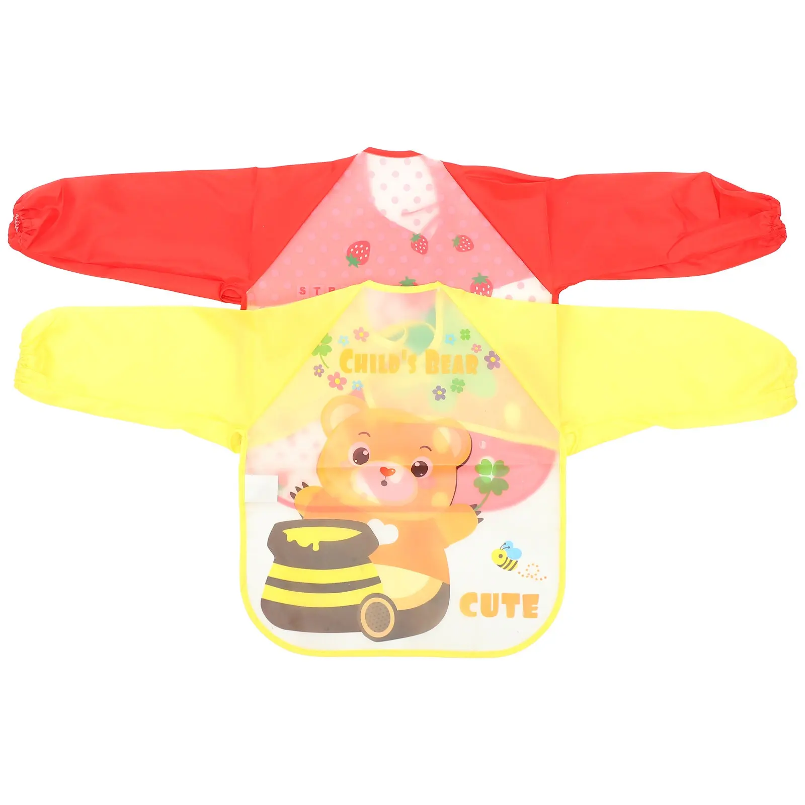

Kids Painting Aprons Toddler Apron for Boys Girls Multifunction Cooking Baking Decorative Party Easy Wash Practical