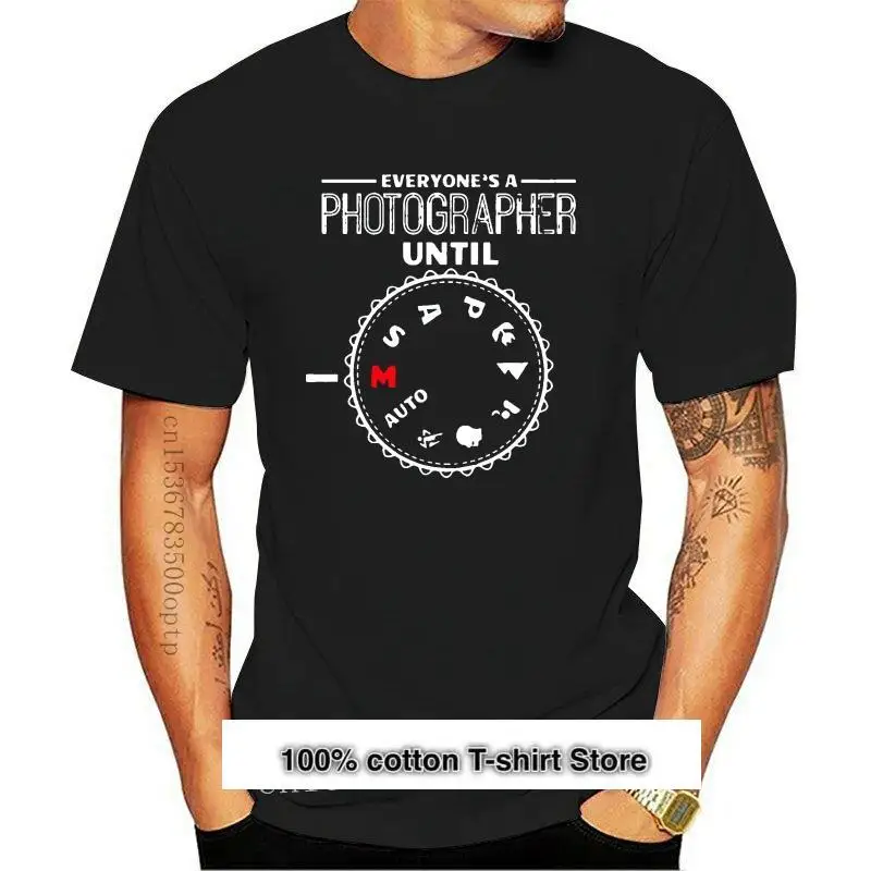 Фоторамер-Camiseta для фотографа для мужчин, принт для платья, регулируемый, для primavera и отоньо, 100%