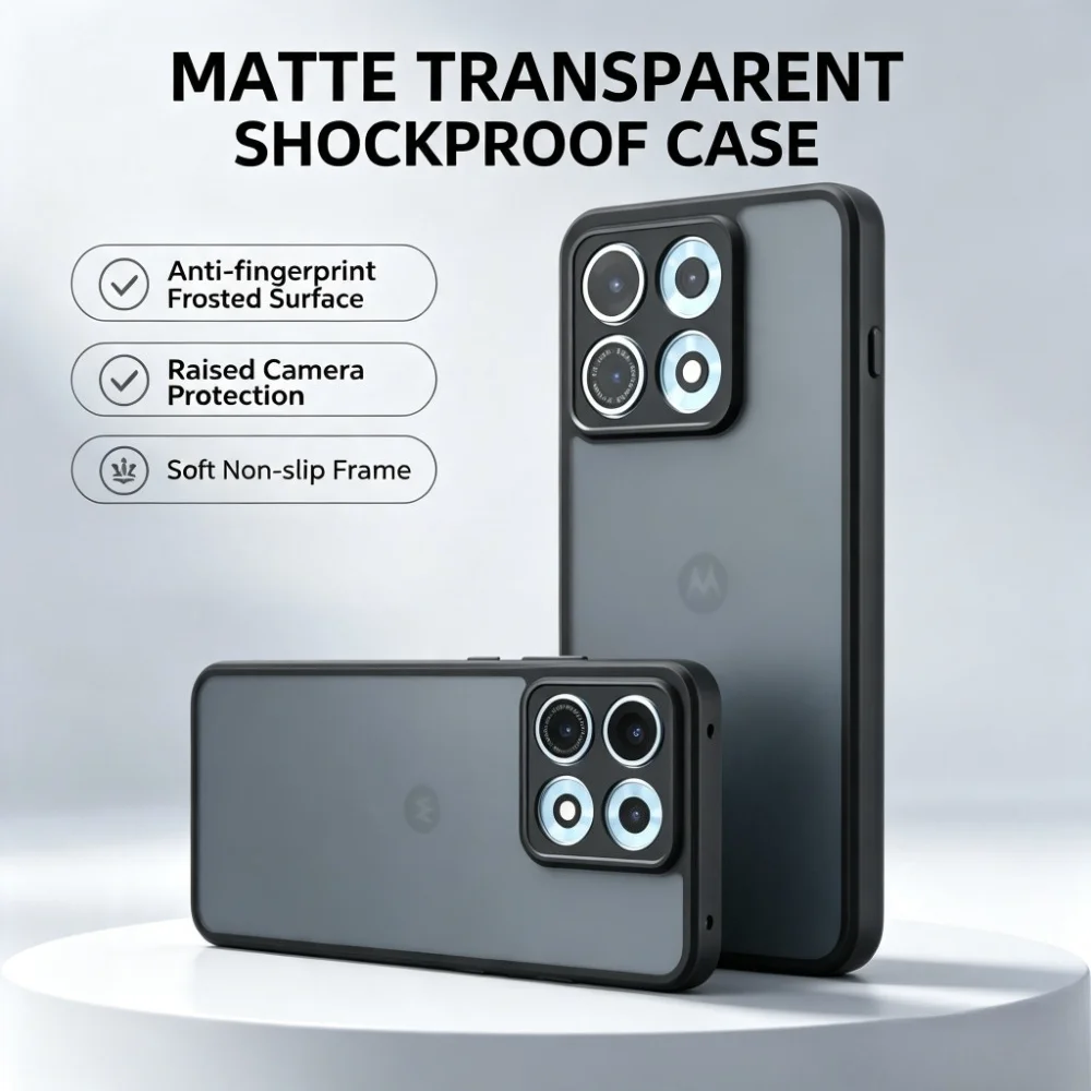 Luxury Simple Skin Feel Frosted Phone Case For Motorola Edge 70 Max Pro 70 Ultra Signature Shockproof Bumper Protect Back Cover