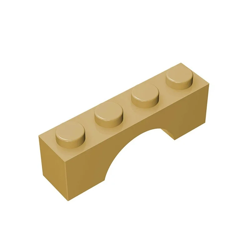 50 Stück MOC kompatibel mit 3659 Bausteinen 1x4 Bogensteine DIY kreatives Stadtbauspielzeug für Kinder – Detail 1