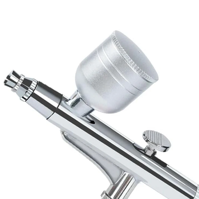 0.5Mm Multi-Purpose Airbrush Dual-Action Airbrush Gravity Feed Airbrush Can Be Used For Spray Auto Graphics, Art, Crafts