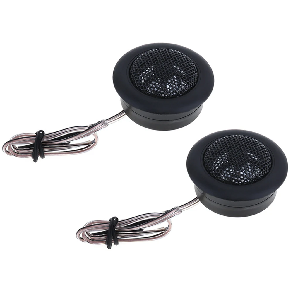 

Vehicle Sound Tweeter Speakers 120W with Built in Crossover and High Audio Sensitivity 93dB for Clear and Balanced Sound Output