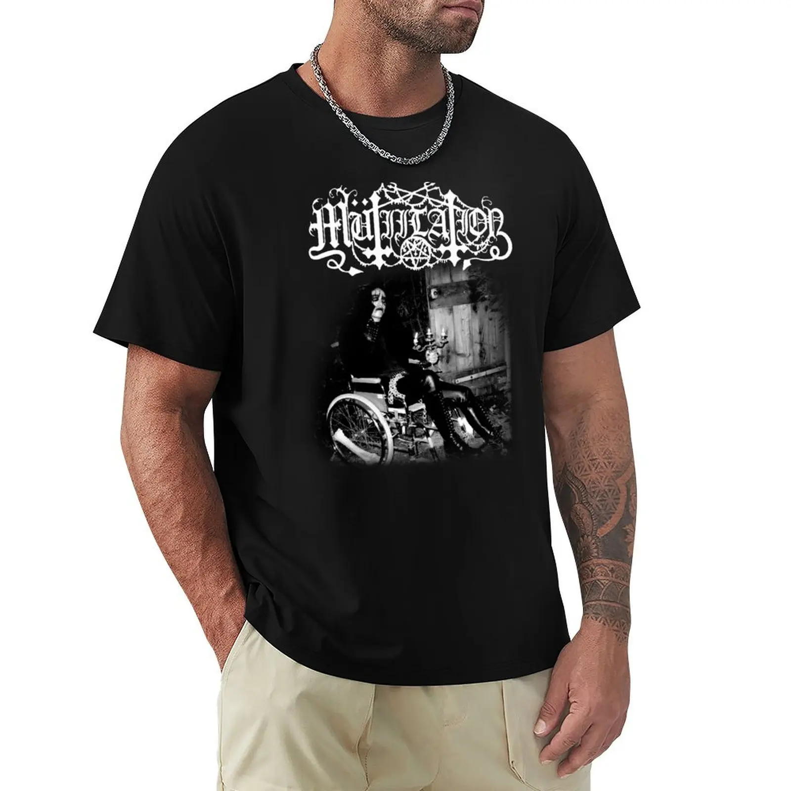 

Mutiilation Black Millenium (Grimly Reborn) T-Shirt oversized t shirt summer clothes mens workout shirts