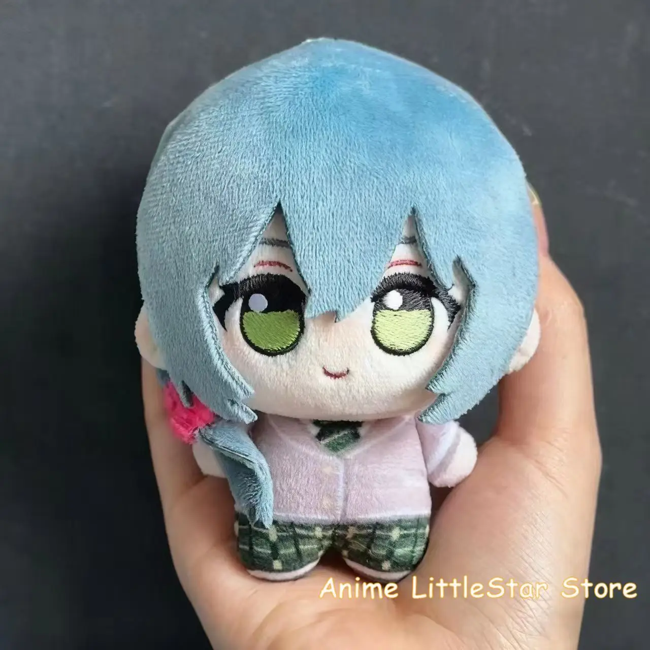 

Плюшевая игрушка-подвеска 10 см в стиле аниме Асахи Рокка, милая Q-версия, с принтом, для косплея, мягкая хлопковая кукла, подарок