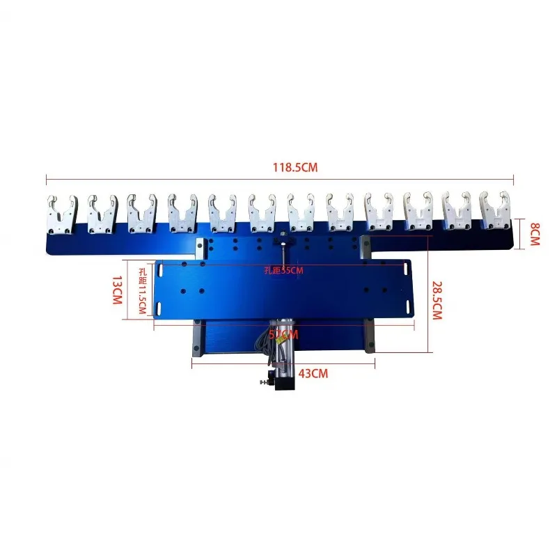Automatic tool changing library numerical control cutter head straight row, tool holder handle