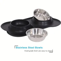 Estera de silicona para comederos de mascotas - 7.39 € Estera de silicona para comederos de mascotas