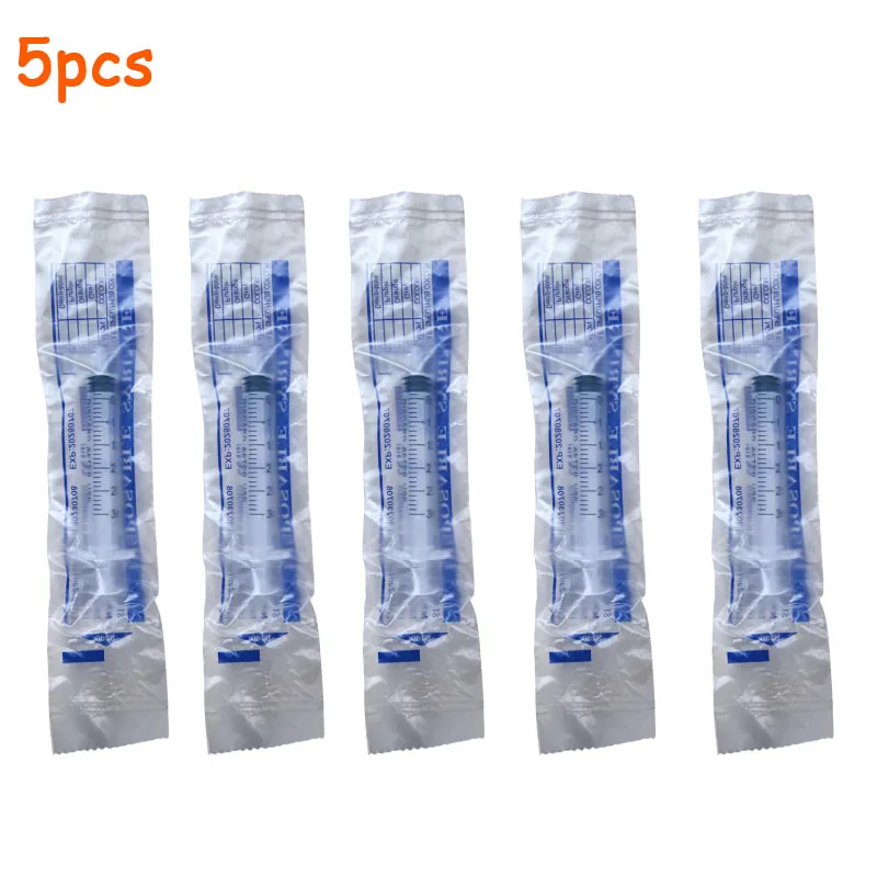 Without Needle! 3ML Plastic With OPP Bag Analyze Disposable Measuring Syringe Injectors Ink Pets Feeding Syringes Kithchen Tool