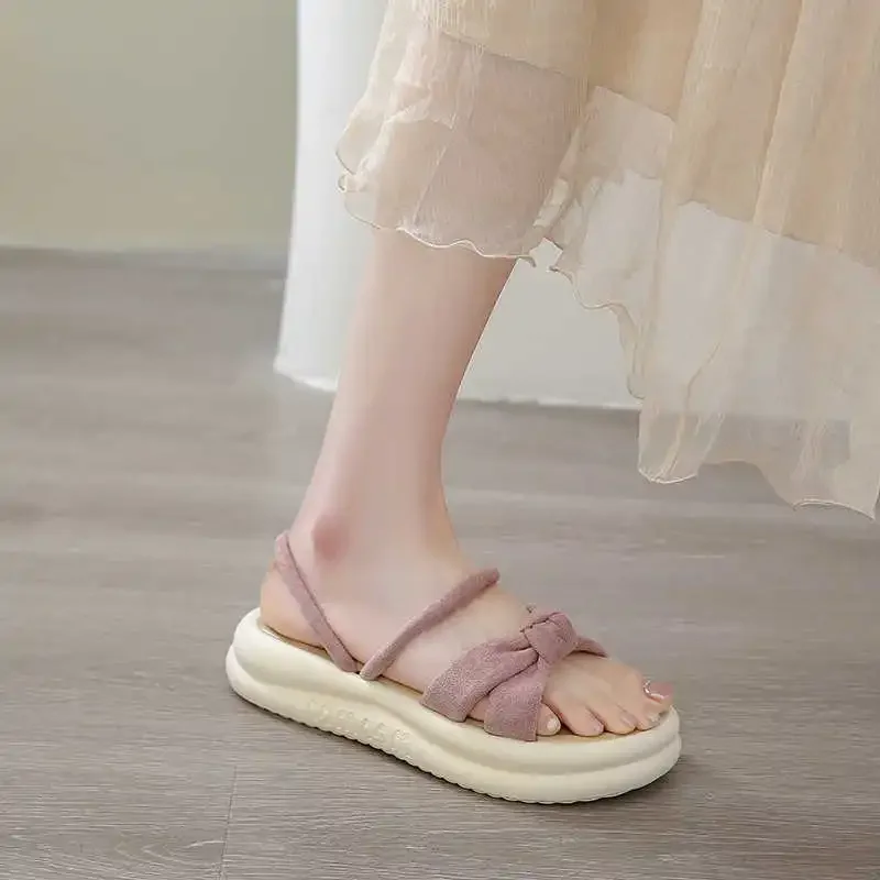 Nez rond T sangle femmes nouvelles chaussures chaussures pantoufles 46 taille sandale baskets Sport exercice Tenia Botasky haute technologie offres