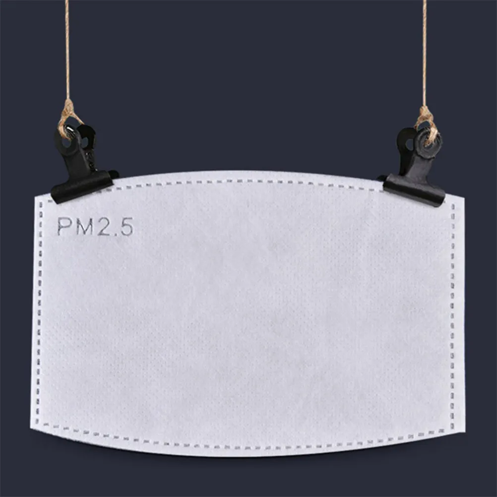 

10 шт. сменных угольных фильтров-вкладышей против тумана и дыма для масок от пыли, дыма, пыльцы, аллергии, белые, для очистки воздуха