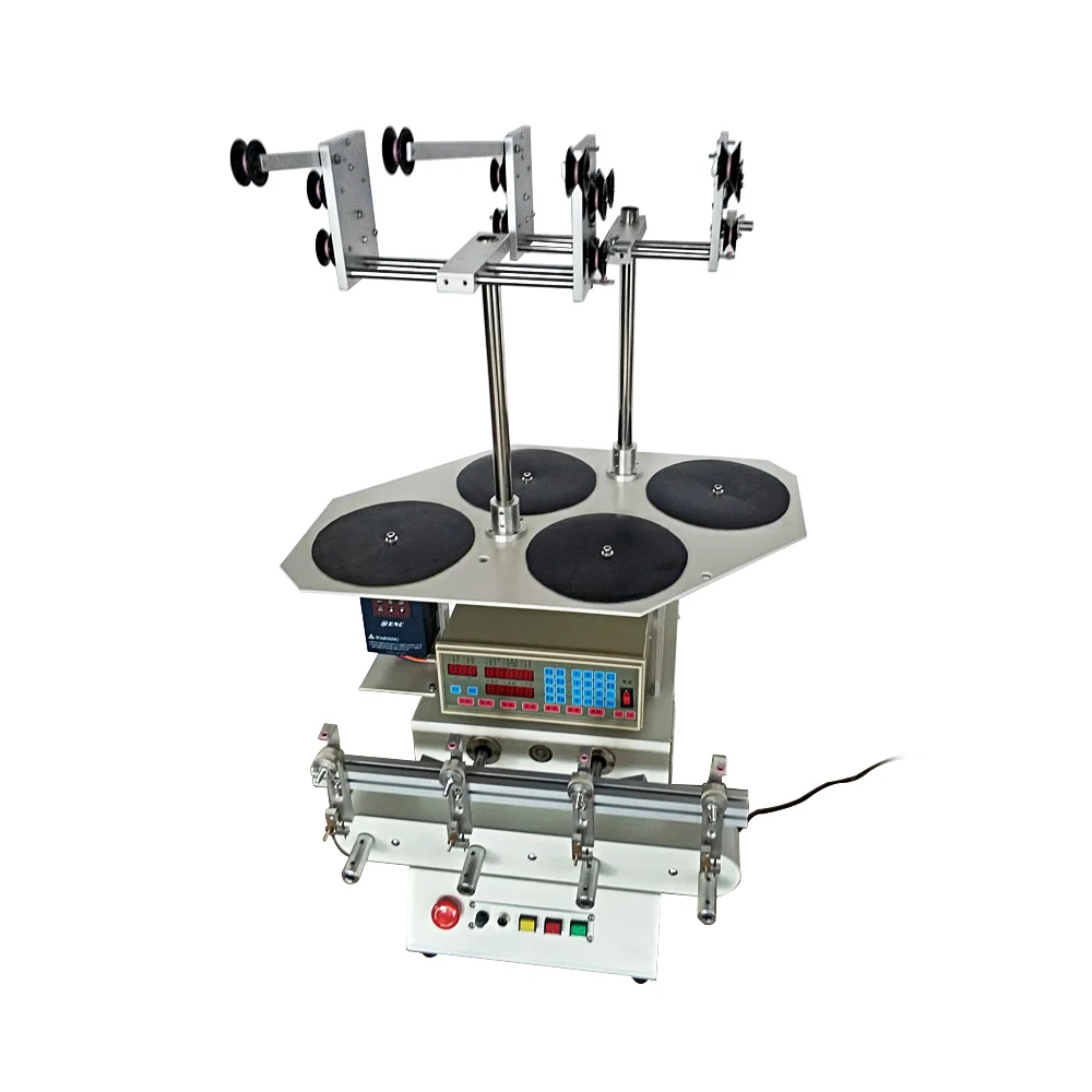 LY 840 자동 코일 와인더 권선 기계 고품질 0.03-0.6mm 와이어 4 축 110mm 너비 100mm 나사 직경 220V/110V