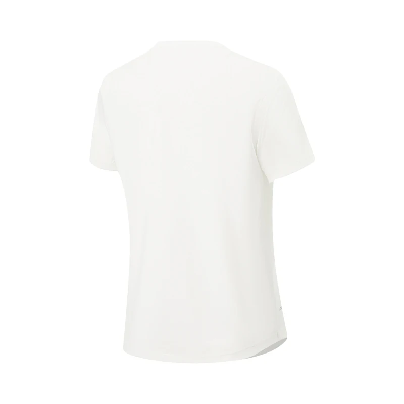 Li-Ning Women's Training T-shirts LN COOL 43%Viscose 41%Polyamide 11%Modal 5%Elastane Loose LiNing Fitness Tee Top ATSW172