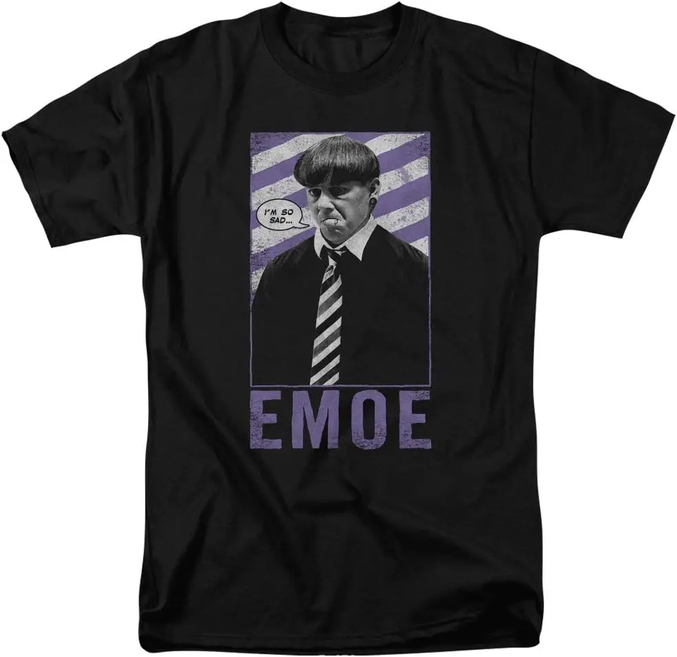 LOGOVISION Three Stooges Emoe Unisex Adult T Shirt for Men and Women