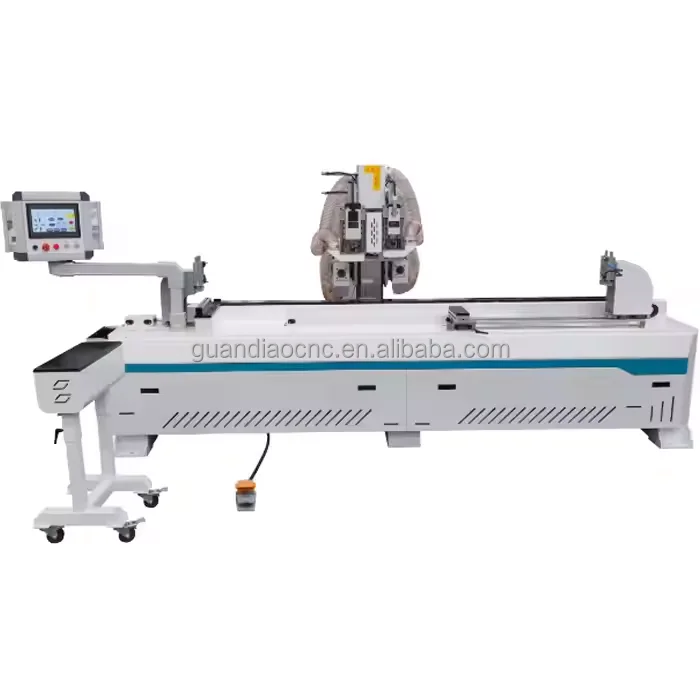 Machine Door Lock Drilling Boring Equipment for Woodworking Furniture Automatic CNC Wooden Door Lock Holes Hinge Mortiser