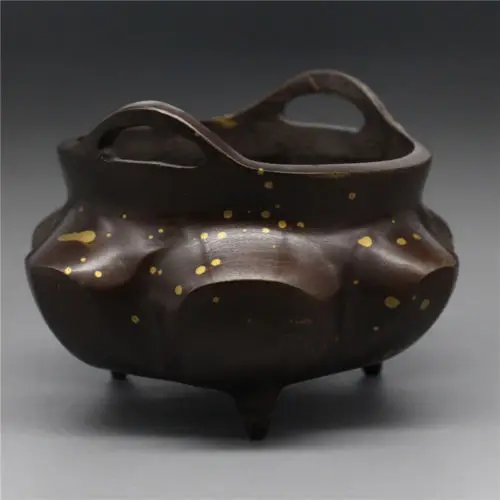 

collectable Bronze Handwork Carved Incense Burners Censer xuan Mark