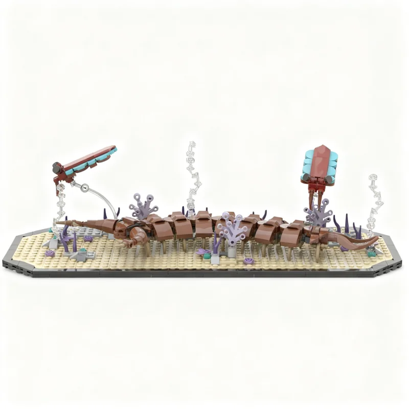 510 Pezzi MOC Omnidens Display Icons, Blocchi da Costruzione Architettonici, Idea Regalo Natalizia Creativa, Giocattoli Educativi