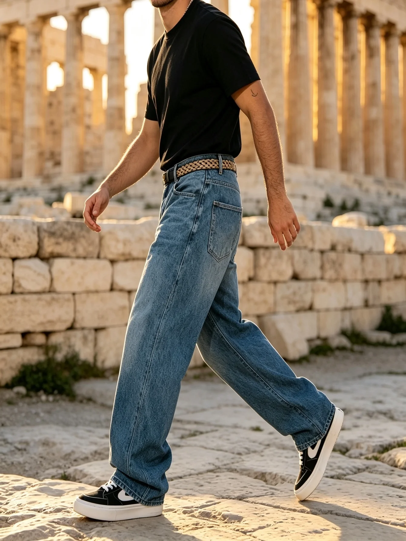 Acid Wash Retro Y2K Trendy American Street Multi-Pocket Wide Leg Denim Trousers Soft Elastic Cotton Fabric, Trendy Urban Outfit,